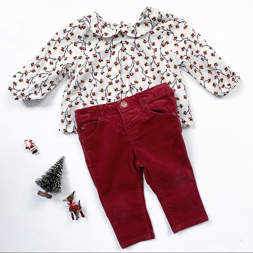 The Fall Floral Outfit Set